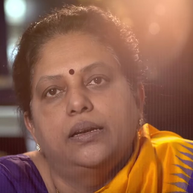 Portrait of Dr. Tessy Thomas, Aerospace Engineer · Agni